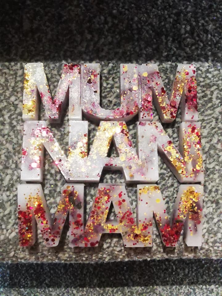 MAM. MUM, NAN Gift Box & Silicone Moulds