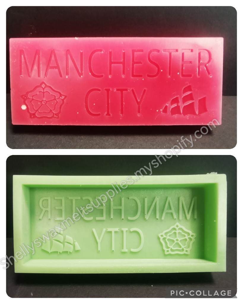 FOOTBALL CLUB Snap Bar Silicone Moulds