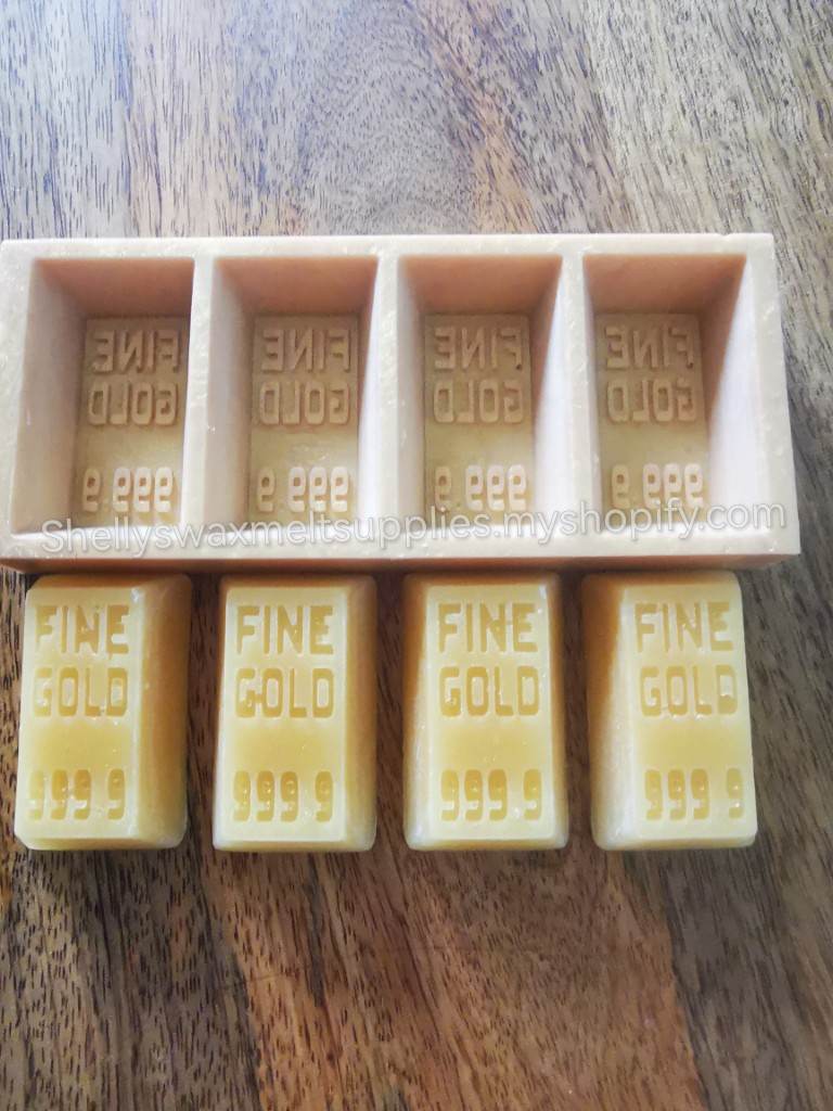 GOLD BAR Snap Bar & HB/Segmented Silicone Moulds