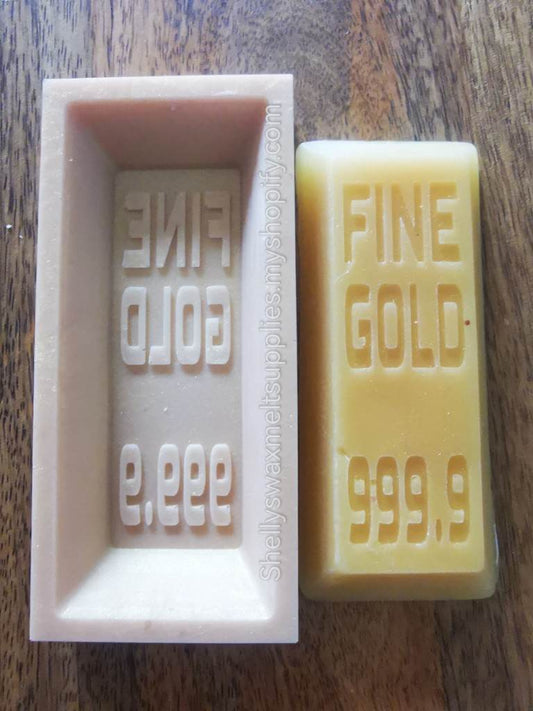 GOLD BAR Snap Bar & HB/Segmented Silicone Moulds