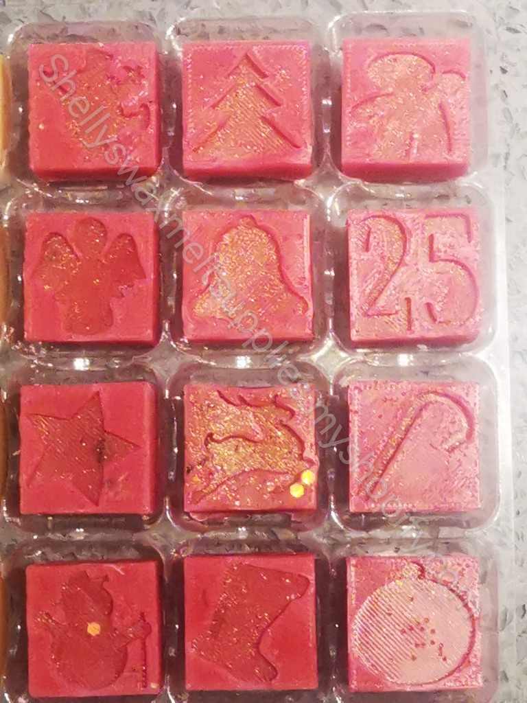 Christmas Advents & Advent Mould - 24 Days