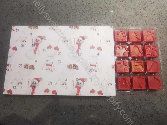 Christmas Advents & Advent Mould - 24 Days