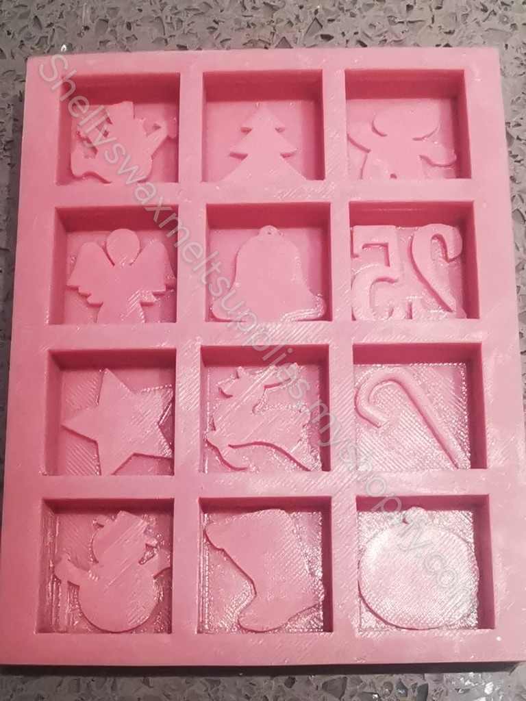 Christmas Advents & Advent Mould - 24 Days