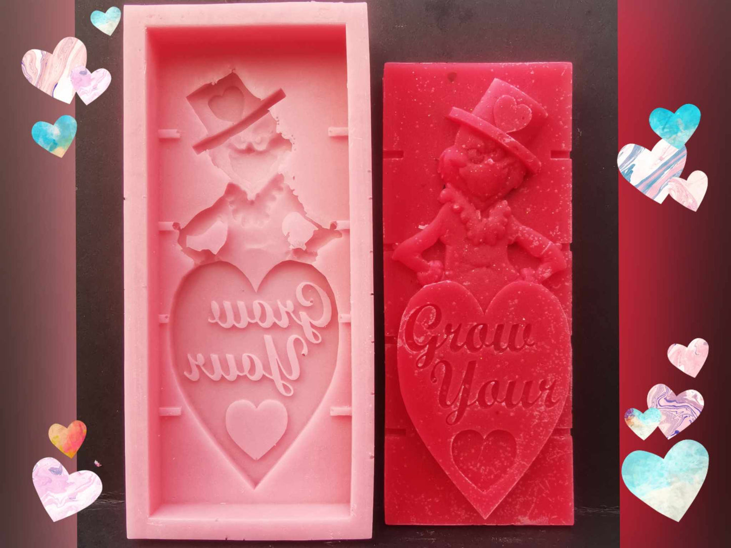 VALENTINES Silicone Moulds