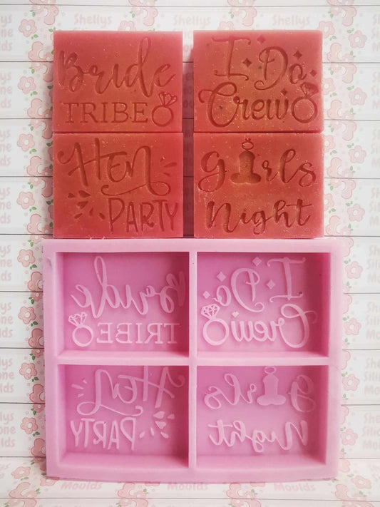 HEN PARTY Silicone Moulds