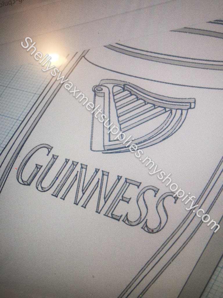 GUINNESS GLASS Silicone Moulds