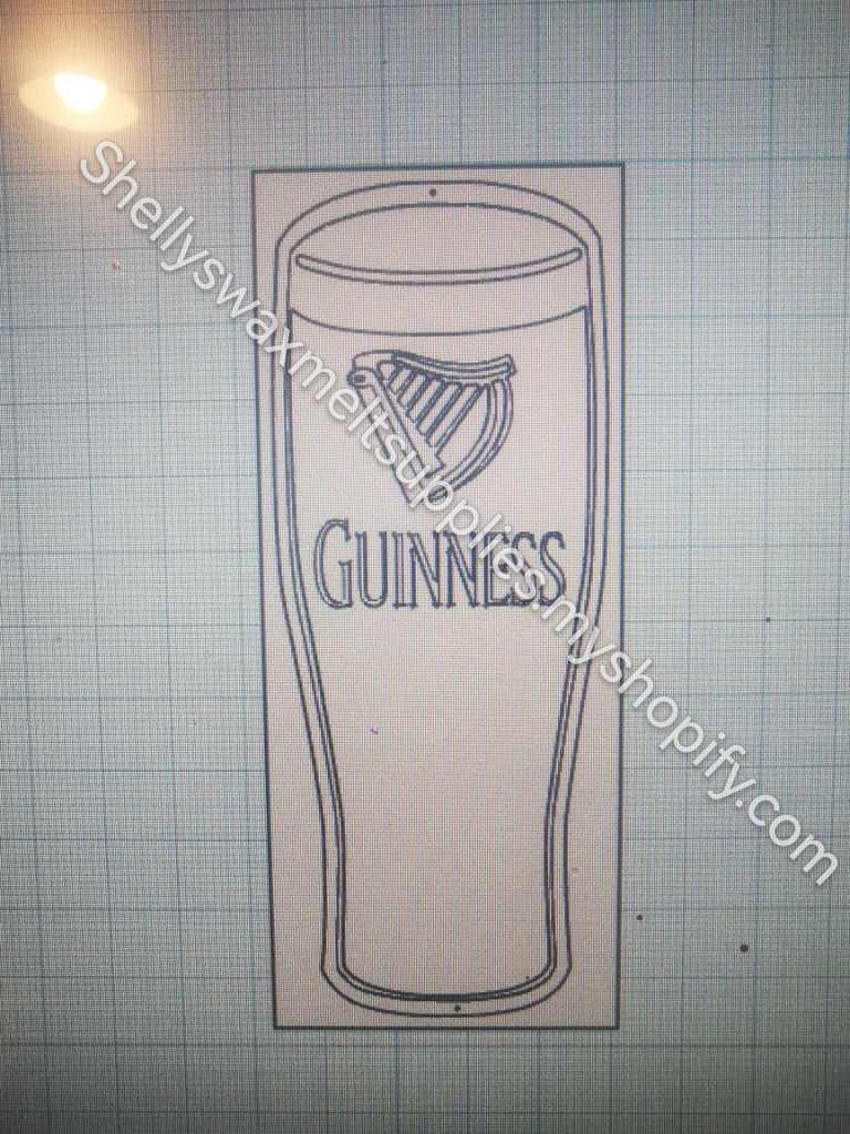 GUINNESS GLASS Silicone Moulds