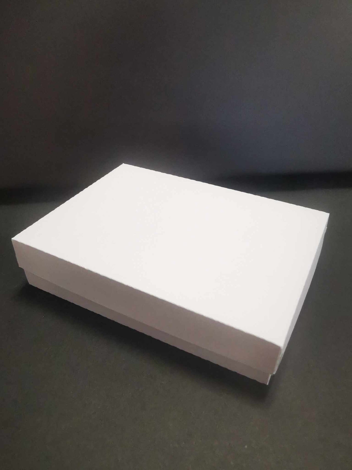 Tray Boxes including Trays - WHITE