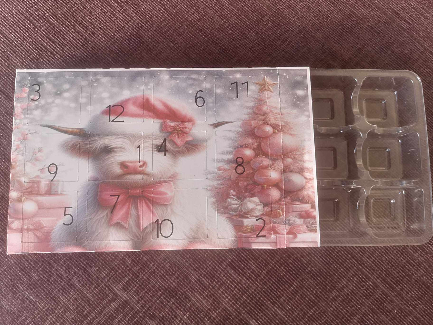 Christmas Advent - 12 DAYS - including tray