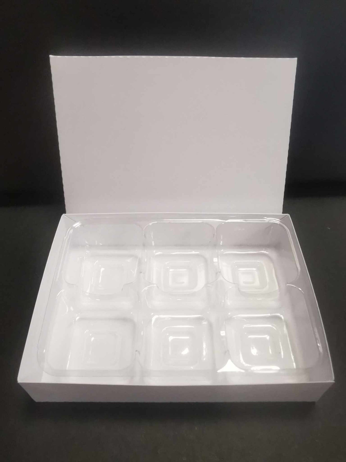 Tray Boxes including Trays - WHITE