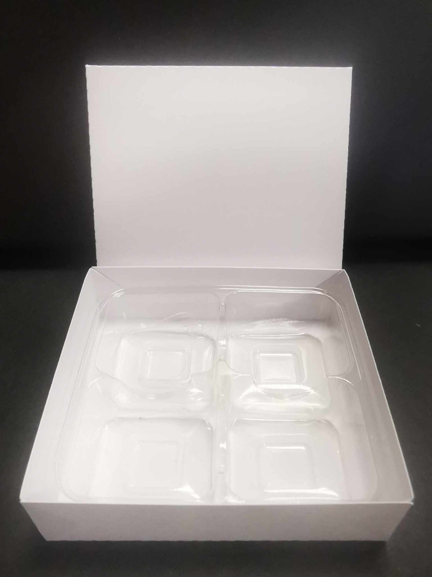 Tray Boxes including Trays - WHITE