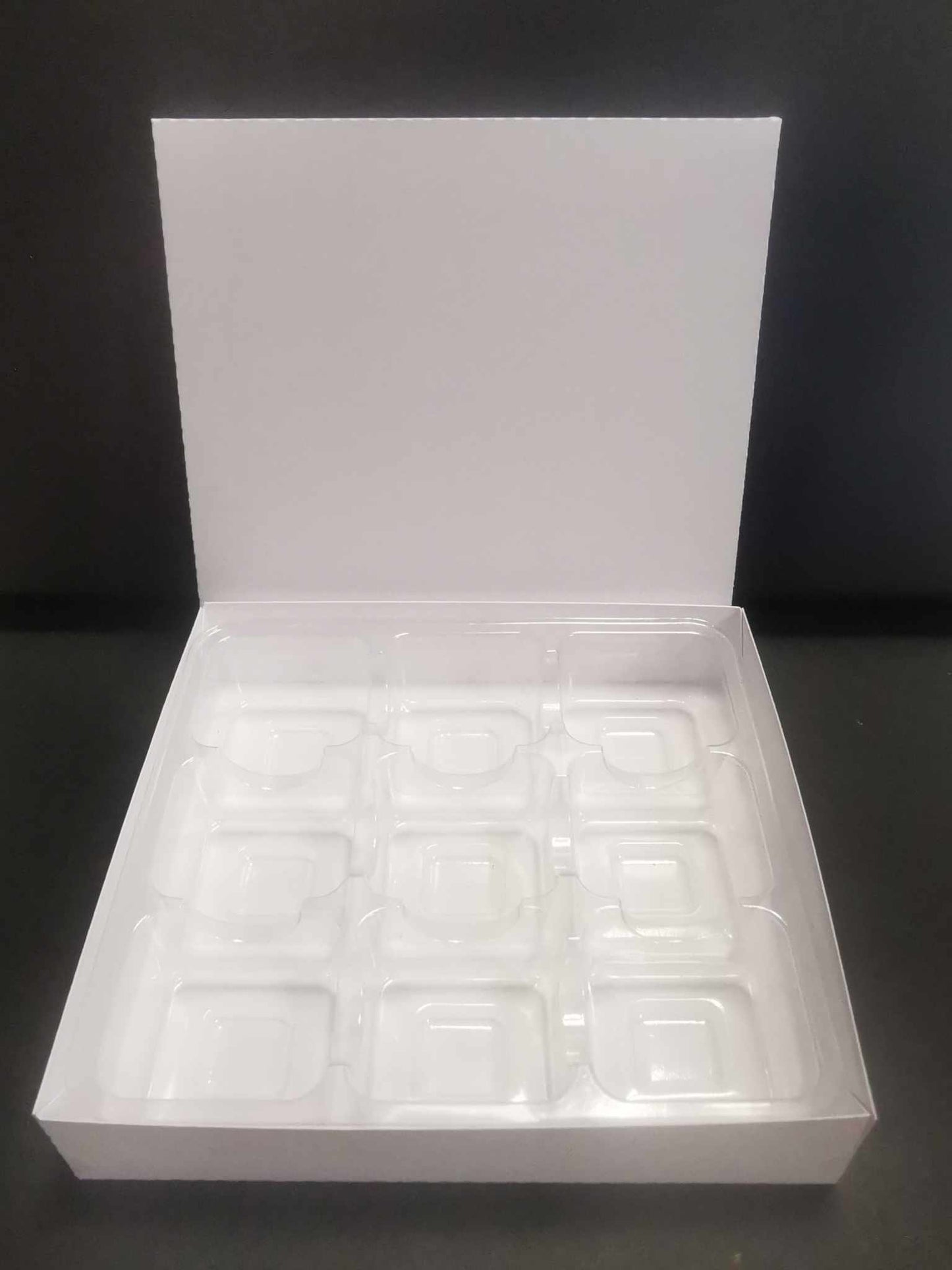 Tray Boxes including Trays - WHITE