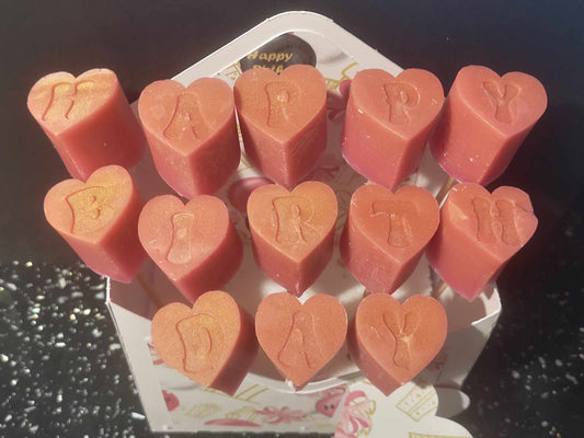 HAPPY (130) BIRTHDAY (270) Heart Silicone Moulds & Holders