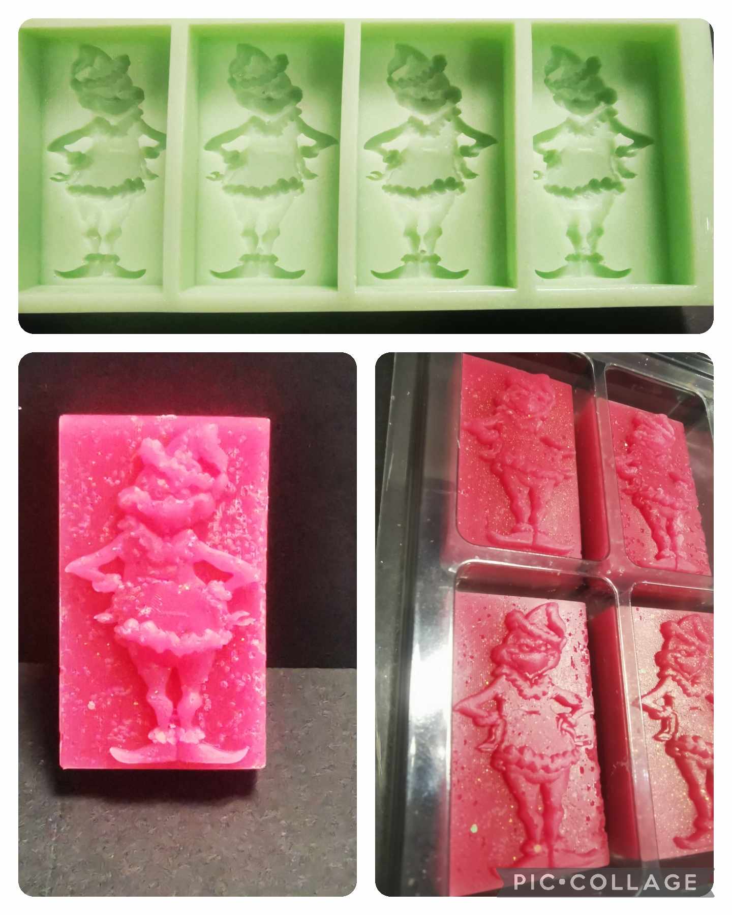 The Grinch Range Silicone Moulds