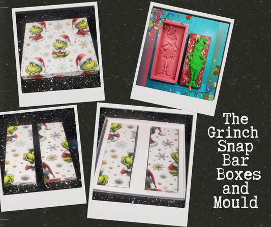 Christmas Snap Bar Boxes & The Grinch Mould