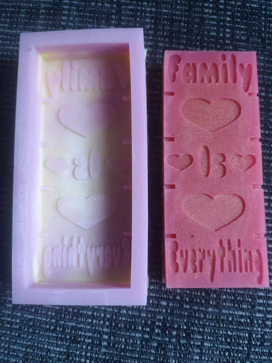 FAMILY IS EVERYTHING Silicone Mould