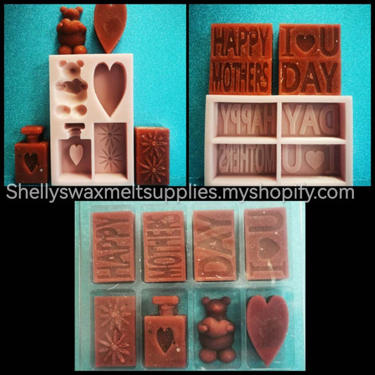 MOTHERS DAY Clamshell Moulds, HB (60 81)