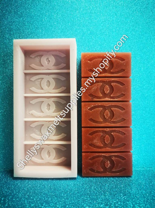 COCO CHANEL Snap Bar Silicone Moulds