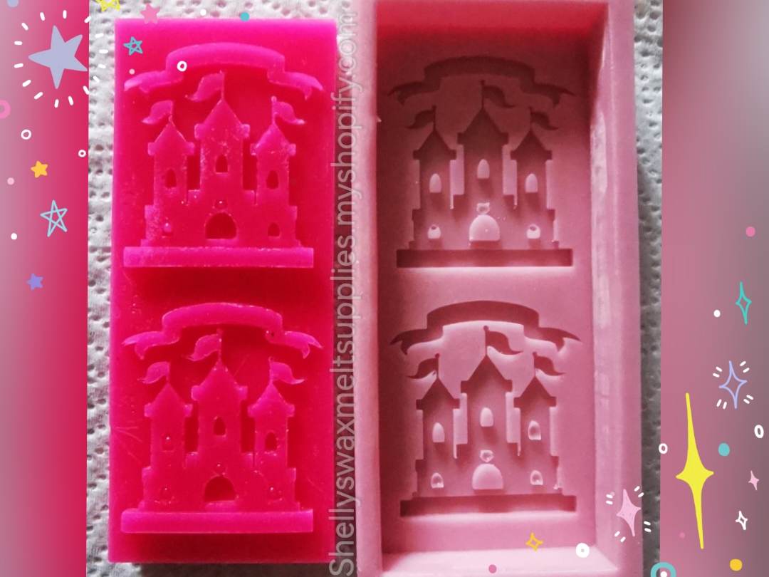 CASTLE Snap Bar Silicone Moulds x