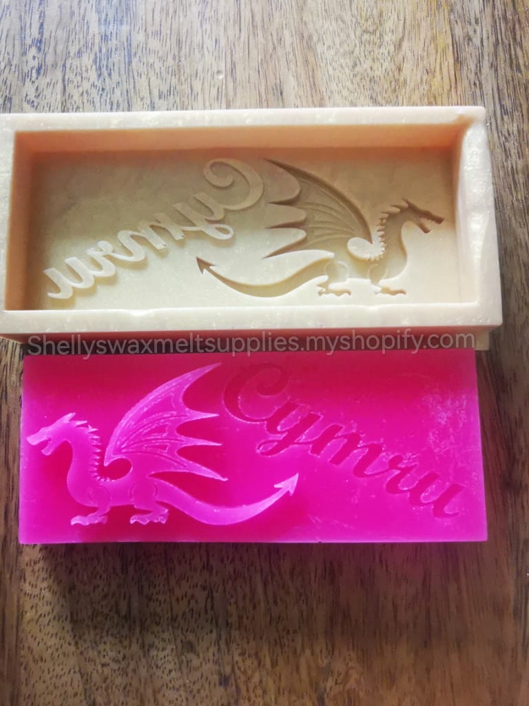 CYMRU DRAGON Snap Bar Silicone Moulds