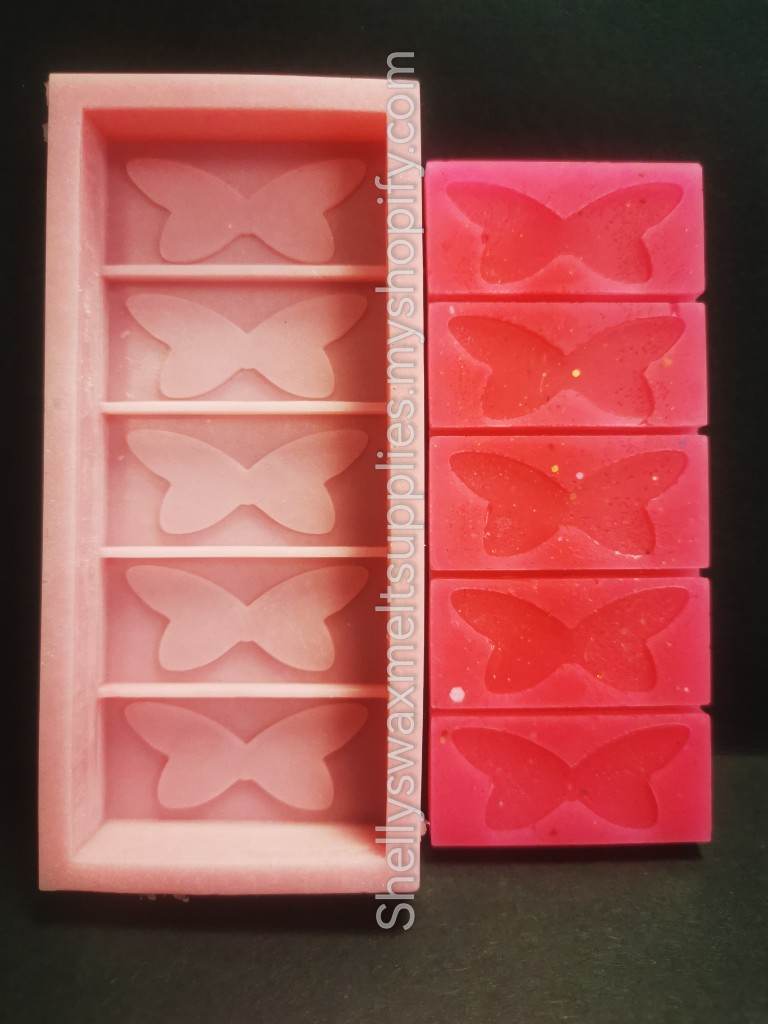 BUTTERFLY Snap Bar Silicone Moulds