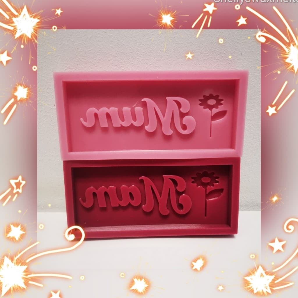 MOTHERS DAY - MUM, MAM etc Silicone Snap Bar & Cloud Moulds