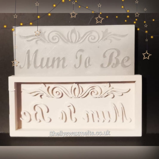 MUM TO BE Snap Bar Silicone Moulds