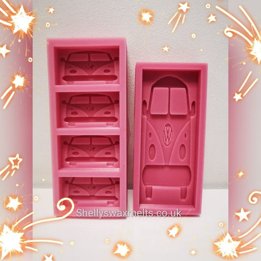 VW Campervan Silicone Snap Bar Moulds & Clamshell Moulds/HB